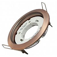 Светильник встраиваемый Uniel GX53/H4 ANTIQUE BRASS GX53 Античная медь картинка 